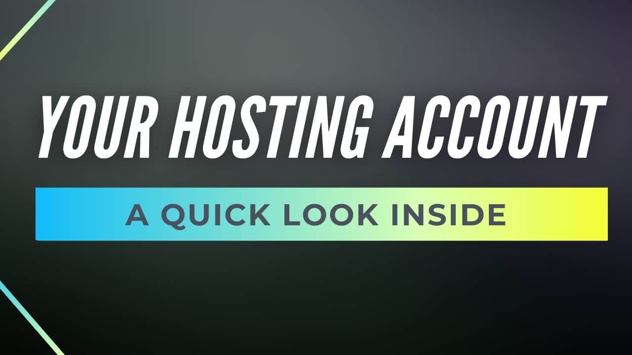 How To Access Your Hosting Account